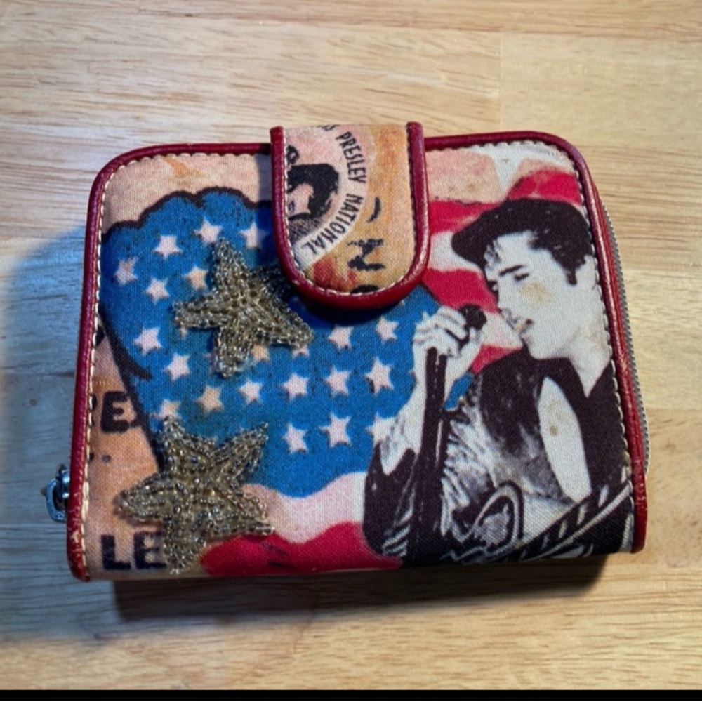 Vintage Elvis Presley TV Guide Wallet